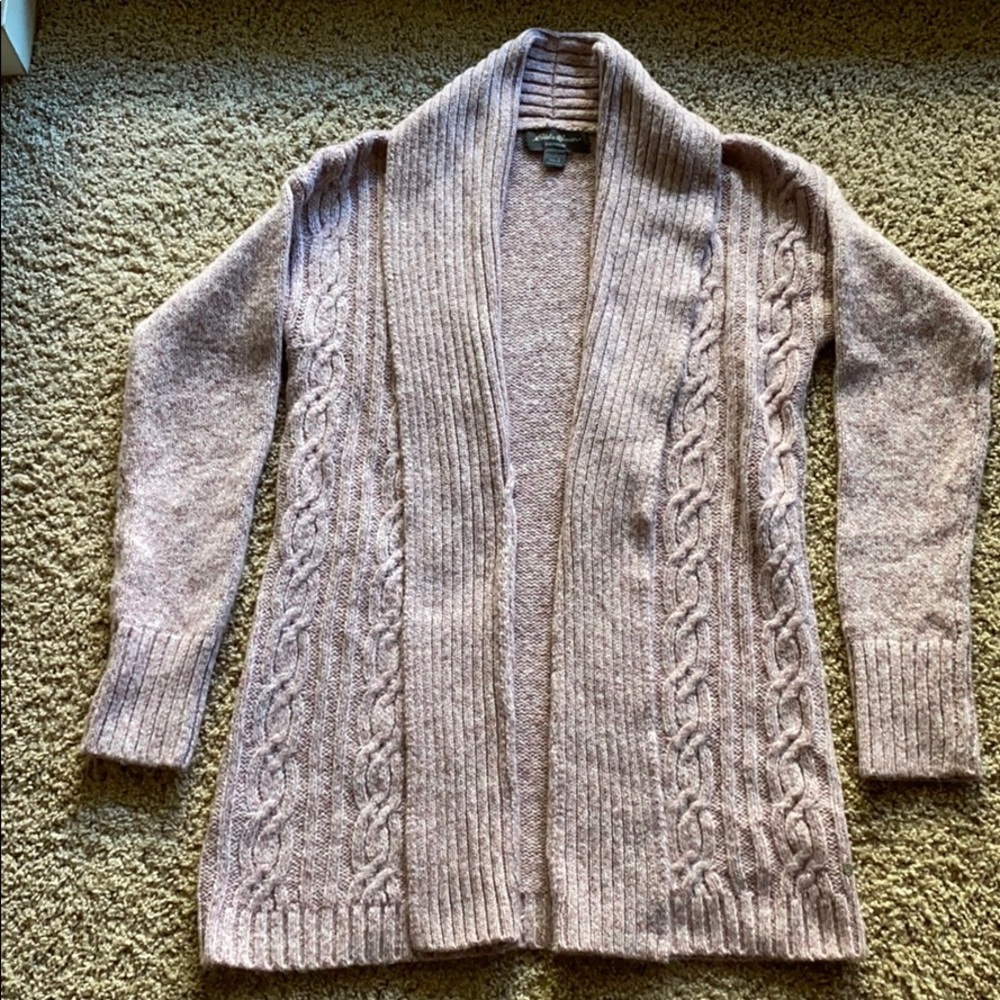 Oversized knit sweater